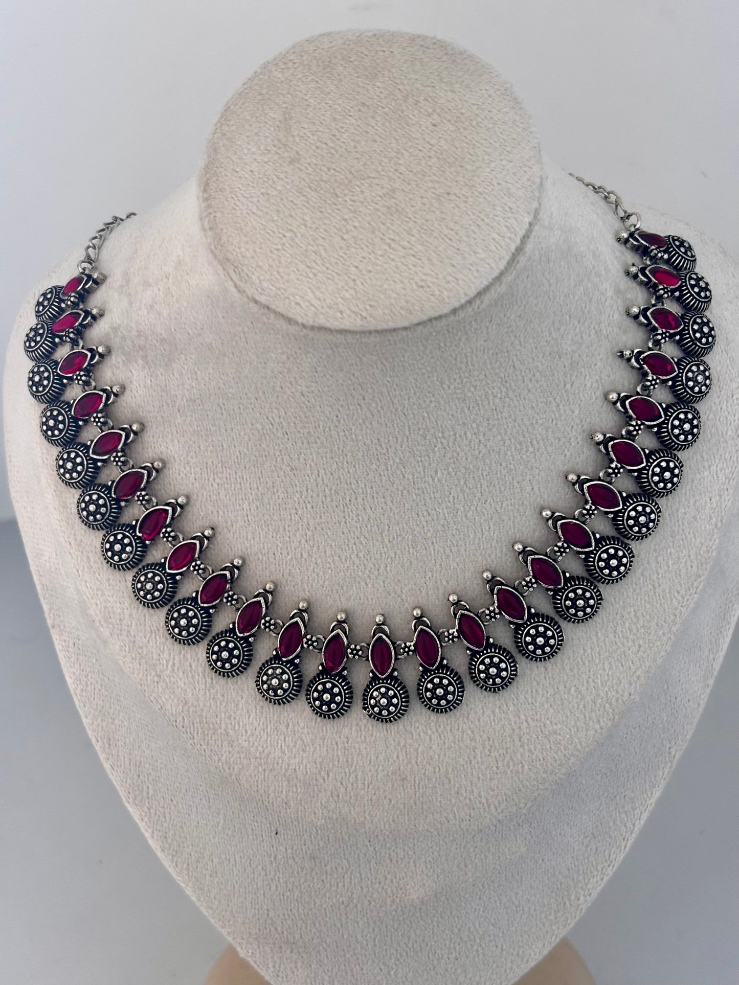 Indrani Choker (Red)