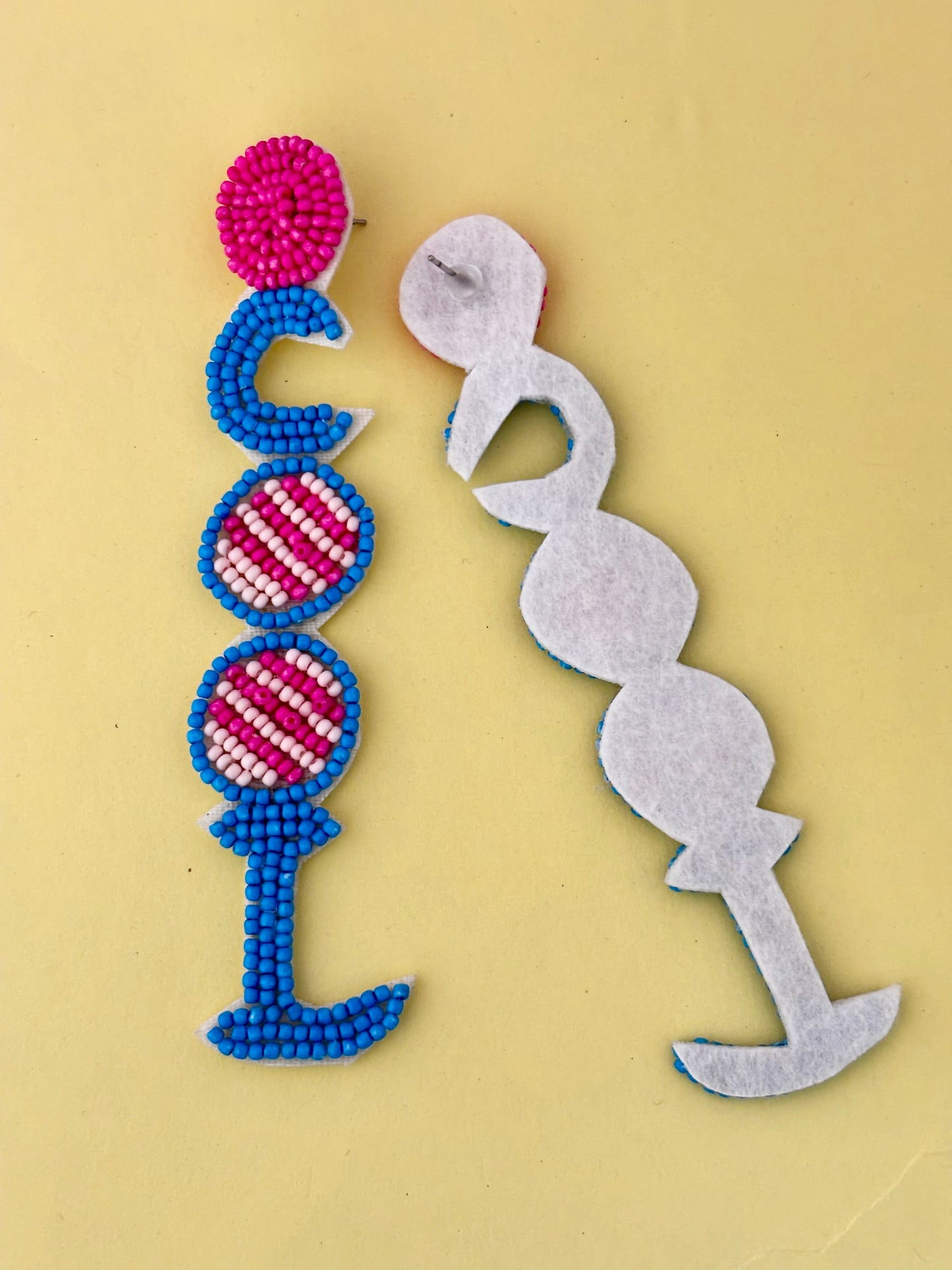 COOL Beaded Statement Earrings