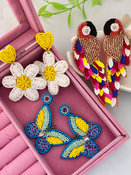 Baghiya Baali Set of 6 Earrings