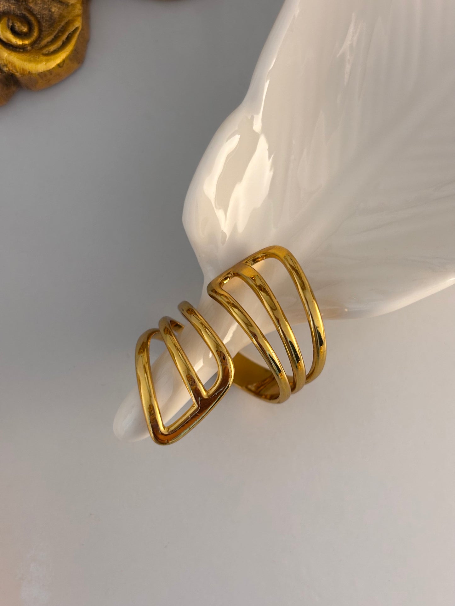 Gold Rush Ring Stack | Combo Set of 3 Rings