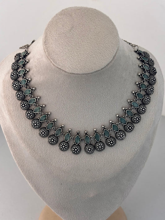 Indrani Choker (Green)