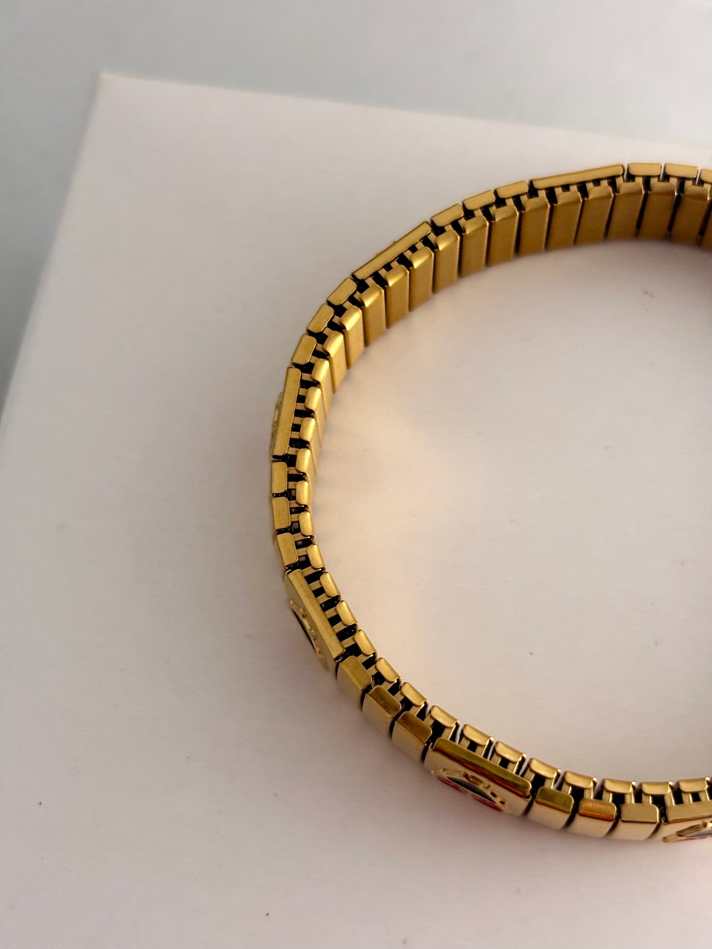 Ladybug Italian Bracelet | 18kt Gold Plated
