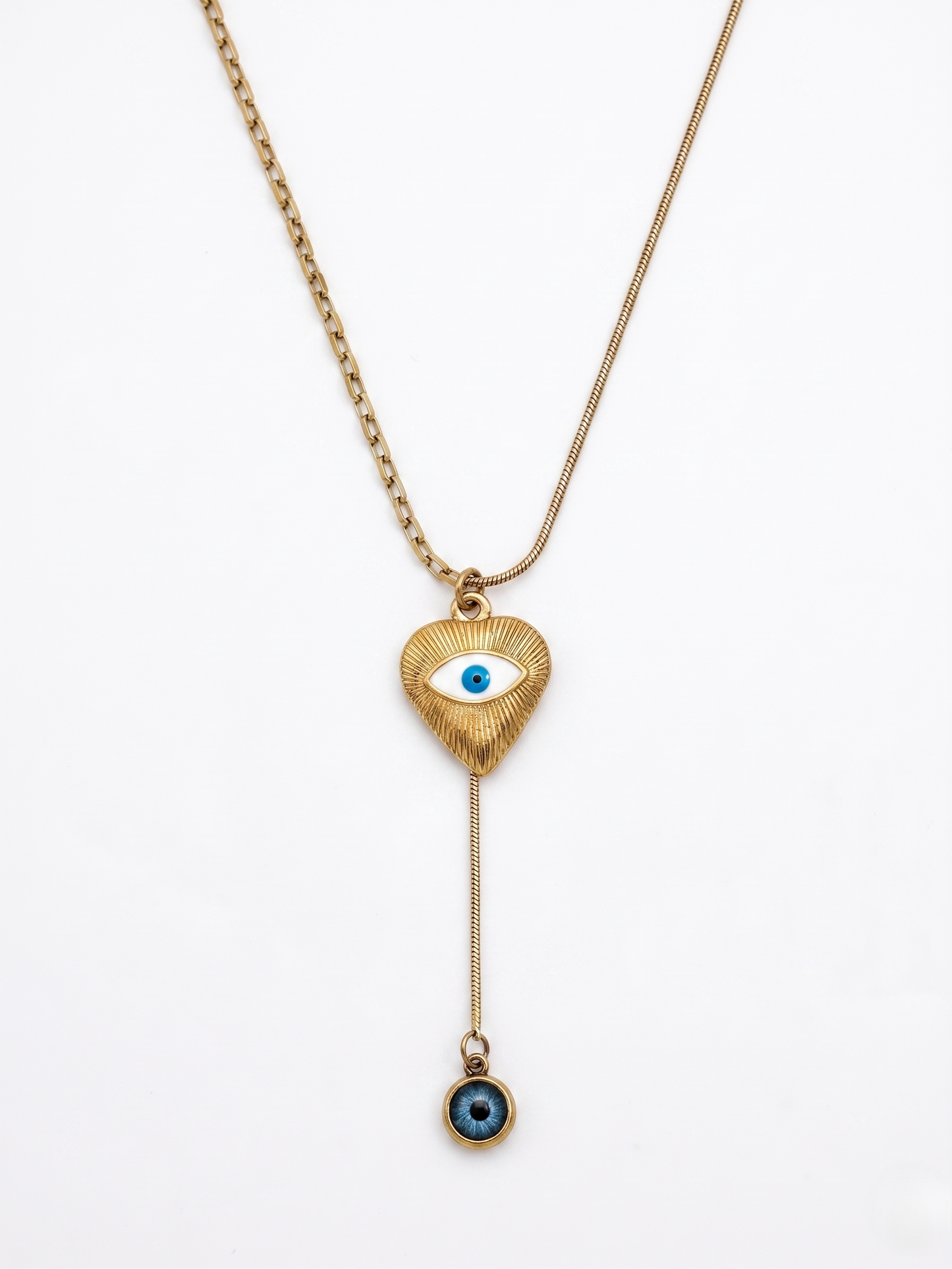 Double Evil Eye Lariat