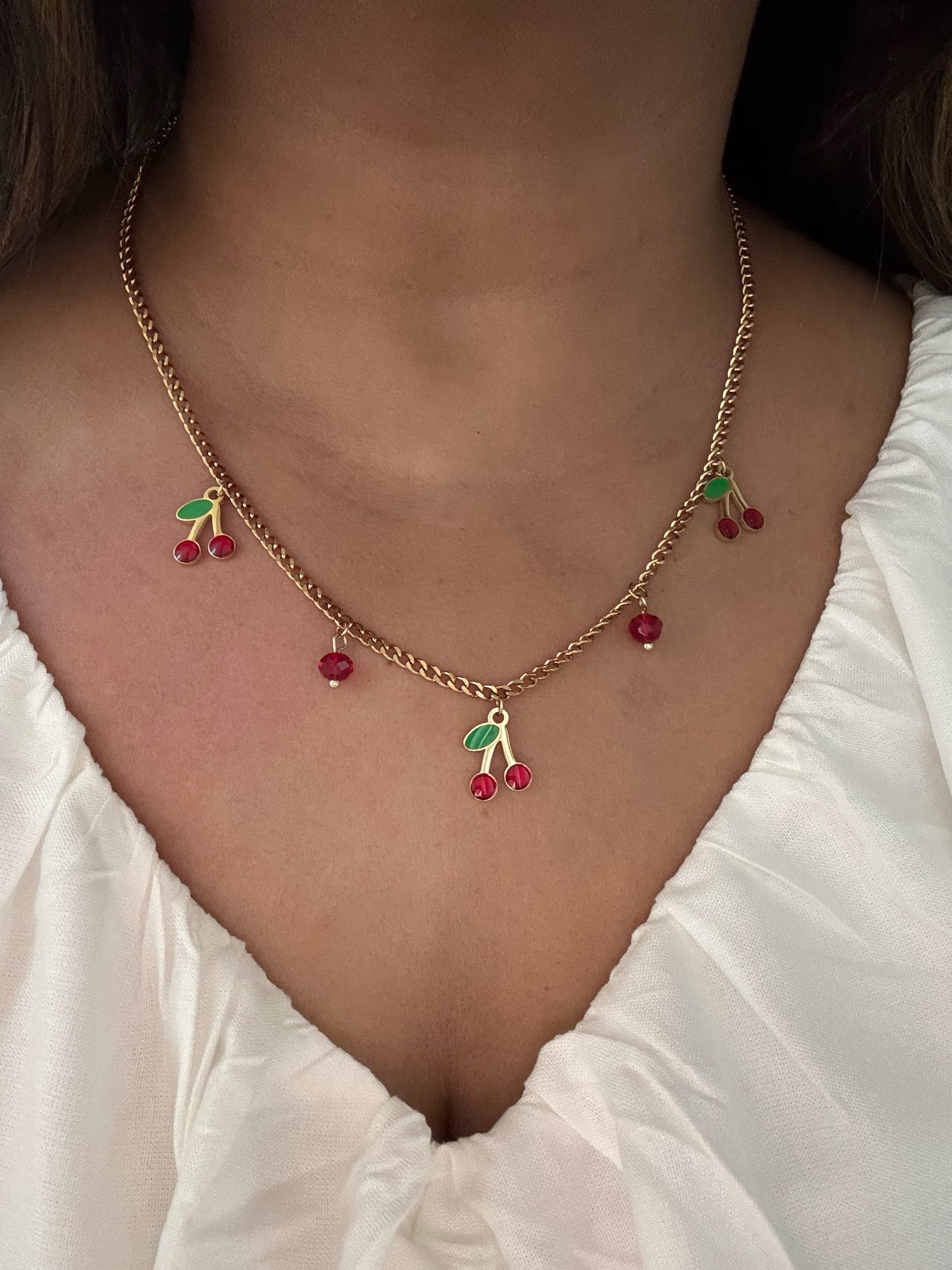 Buy 18K Gold-Plated Jewellery Online – Trendy Pinteresty Cherry Jewellery