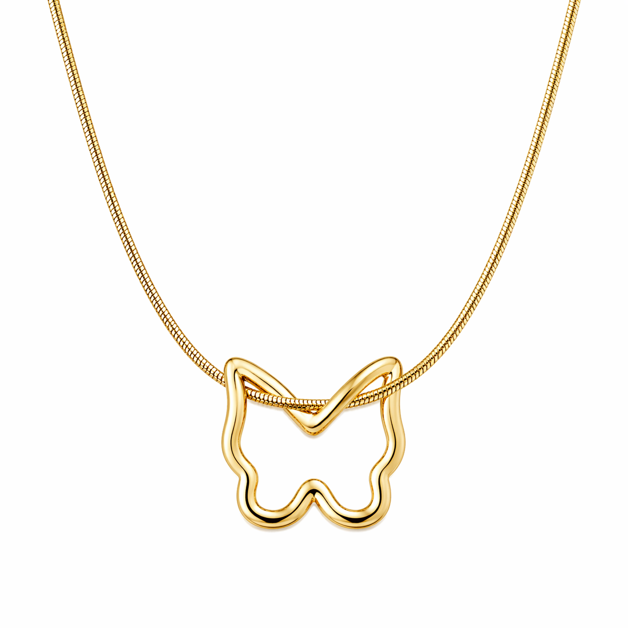 Minimal Butterfly | Anti Tarnish Gold Plated Necklace