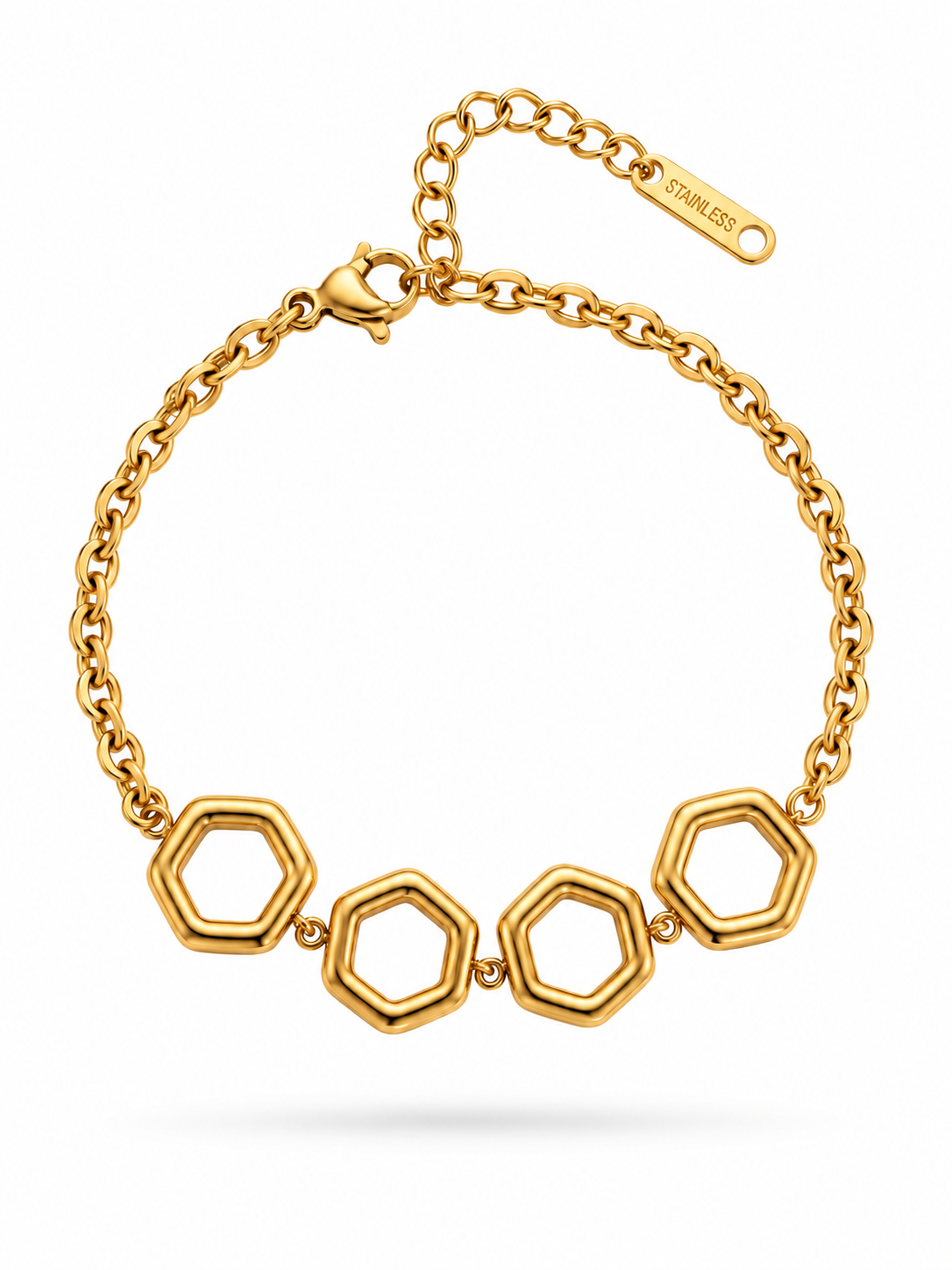 Mira Signature Gold Plated Bracelet | Stainless Steel