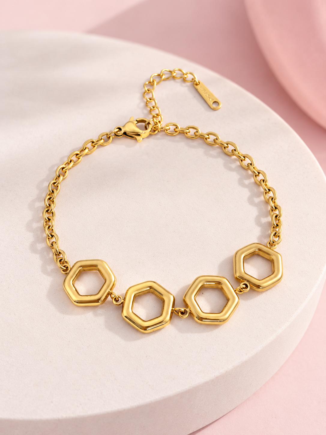 Mira Signature Gold Plated Bracelet | Stainless Steel