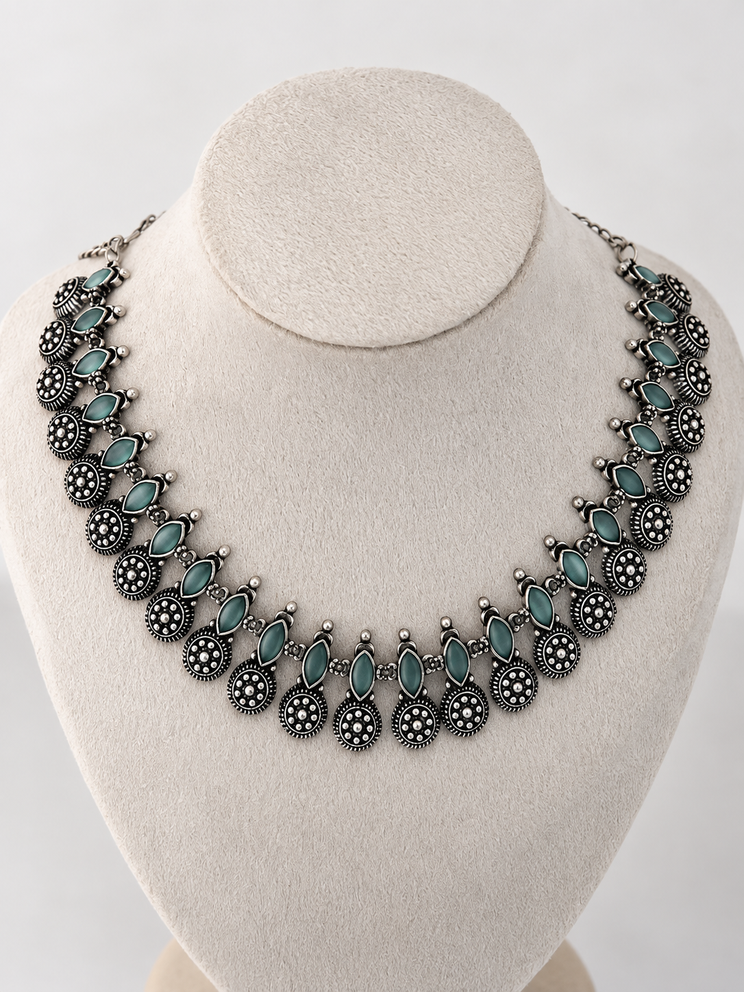 Indrani Choker (Green)