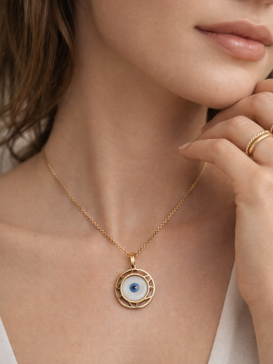 Evil Eye Charm Necklace