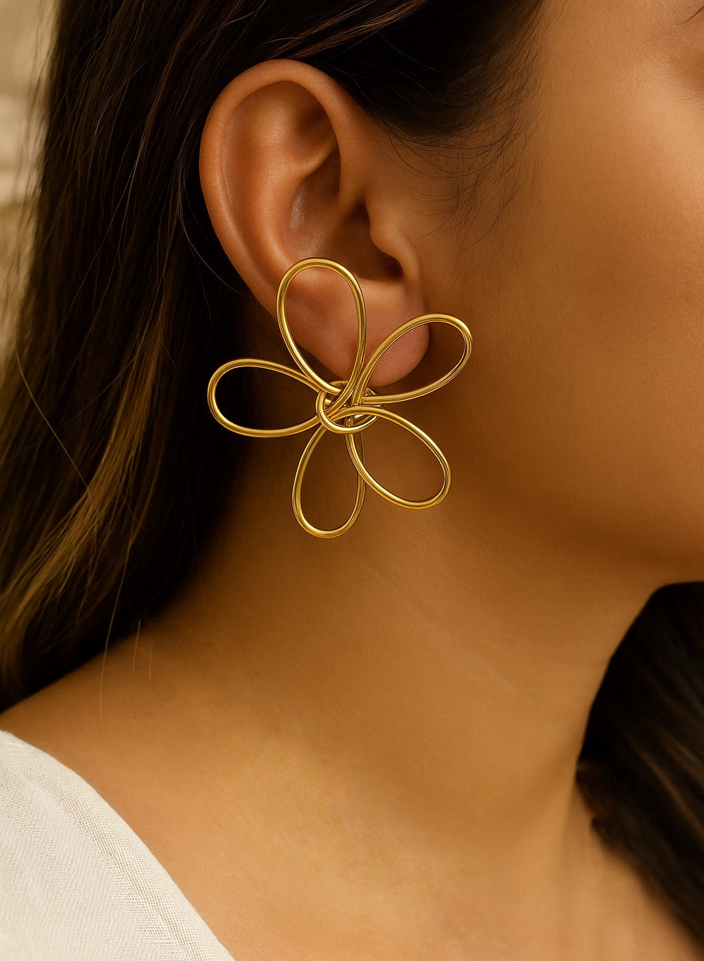 Bow Belle Gift Set of 3 - Earrings + Necklace + Ring