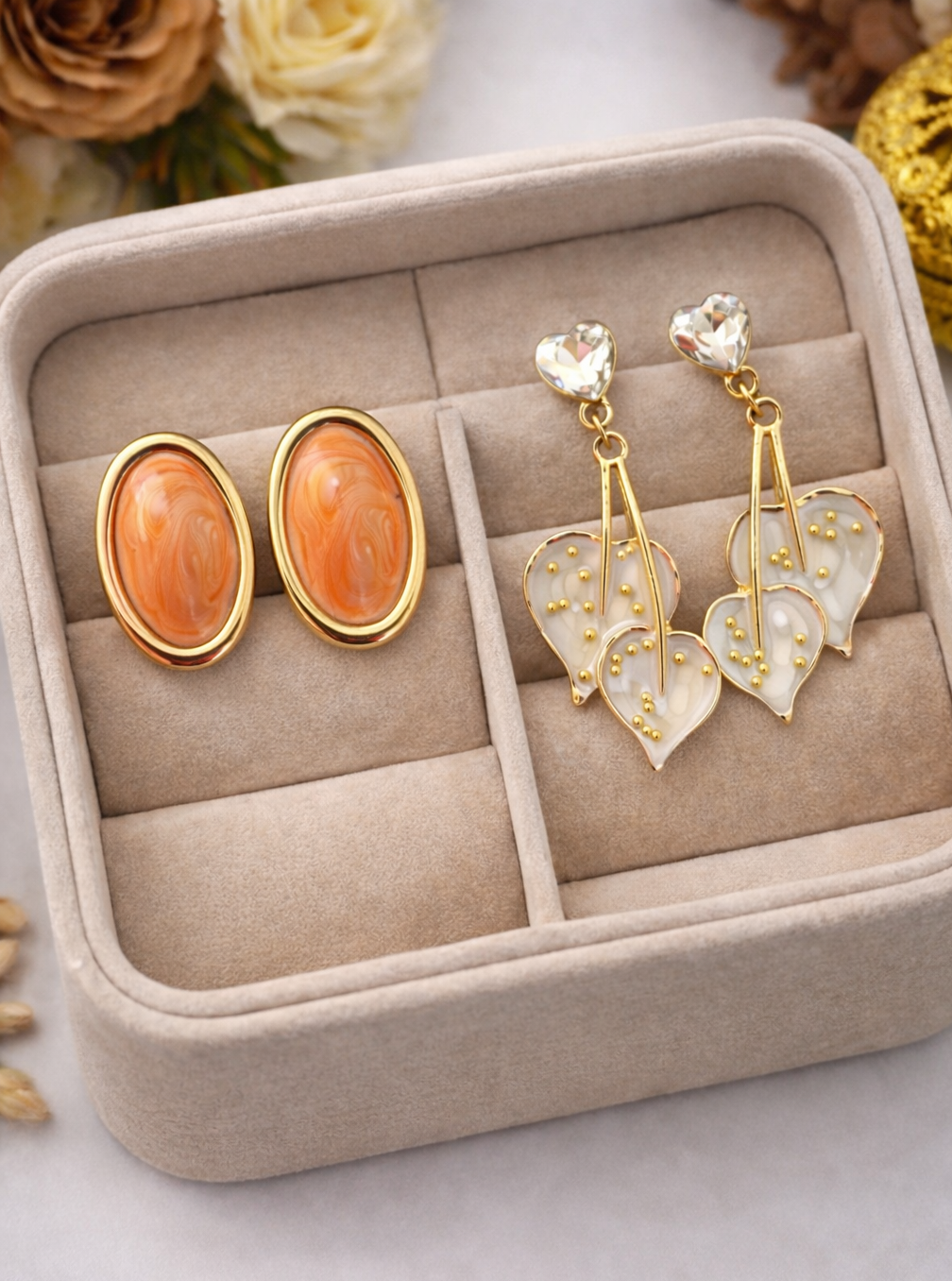 Office to Evening Pair ~ Set of 4 Earrings