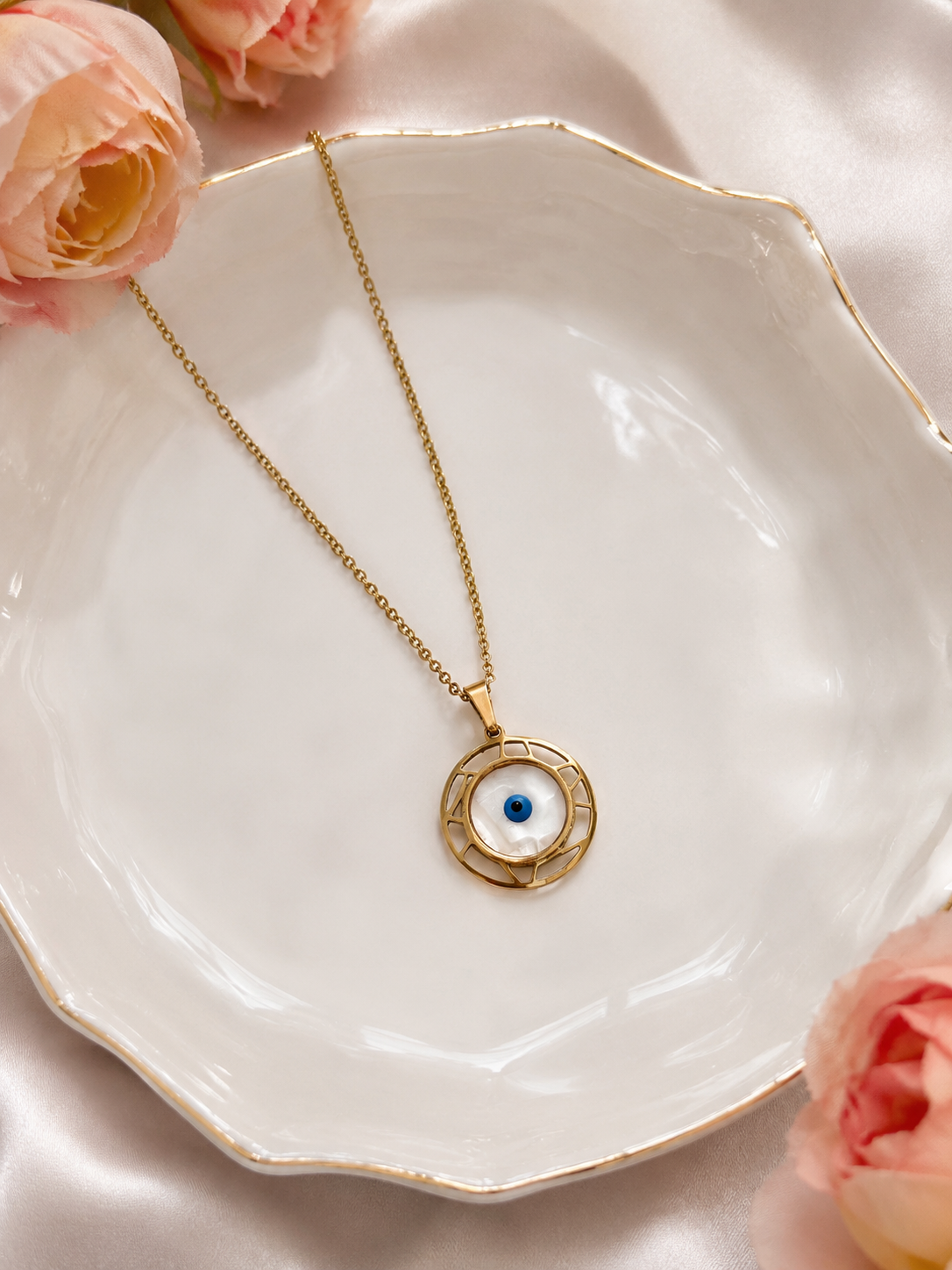 Evil Eye Charm Necklace