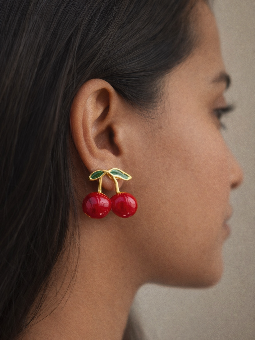 Sweet Cherry Earrings