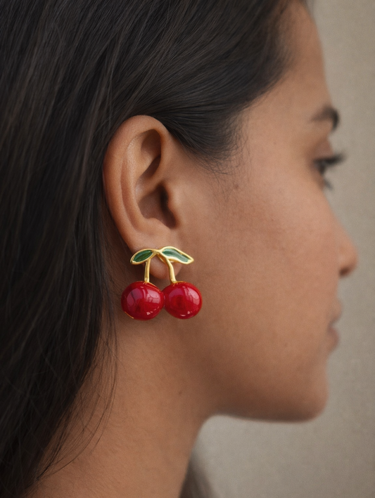Sweet Cherry Earrings